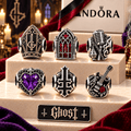 GOST Silver Charm Bracelet Set PNPA