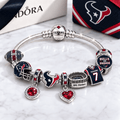 HTX Silver Charm Bracelet Set BMD