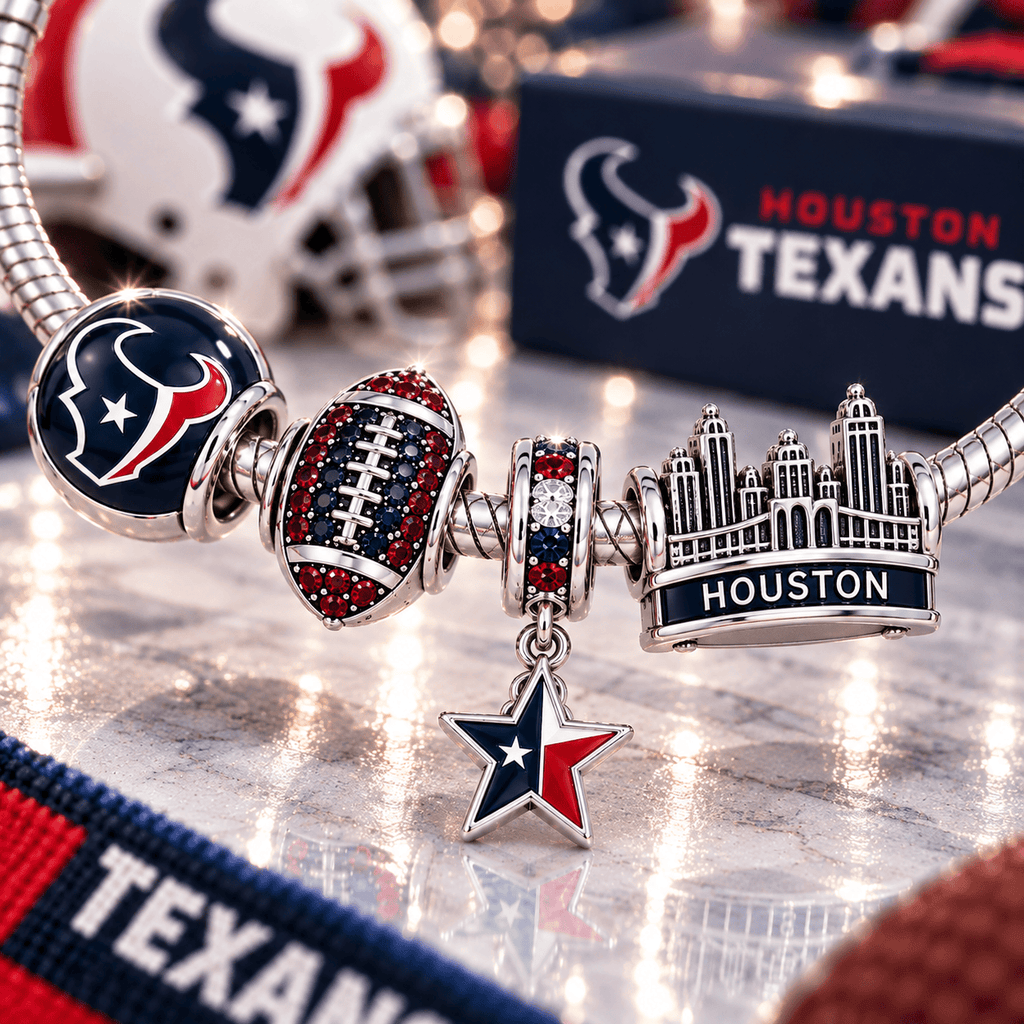 IDC Silver Charm Bracelet Set VTH