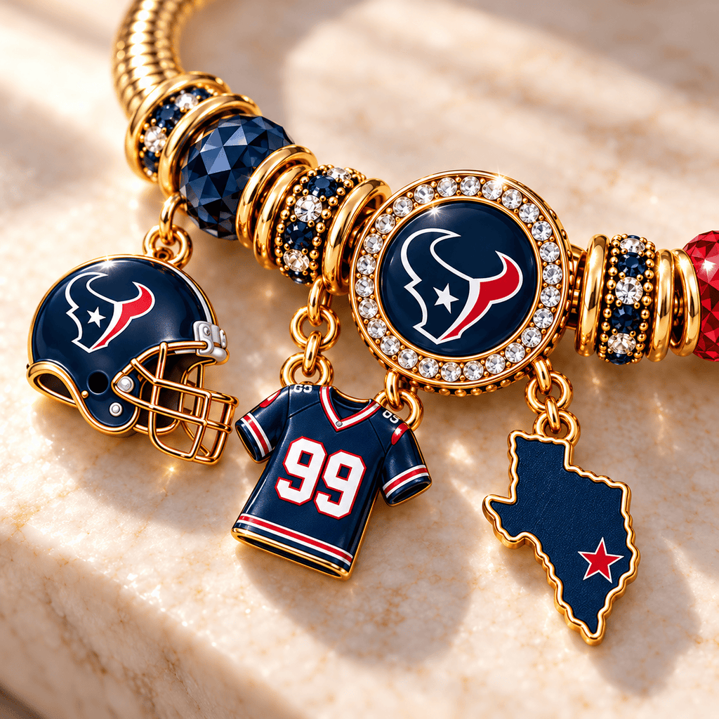 HTX Gold Charm Bracelet Set PNPA