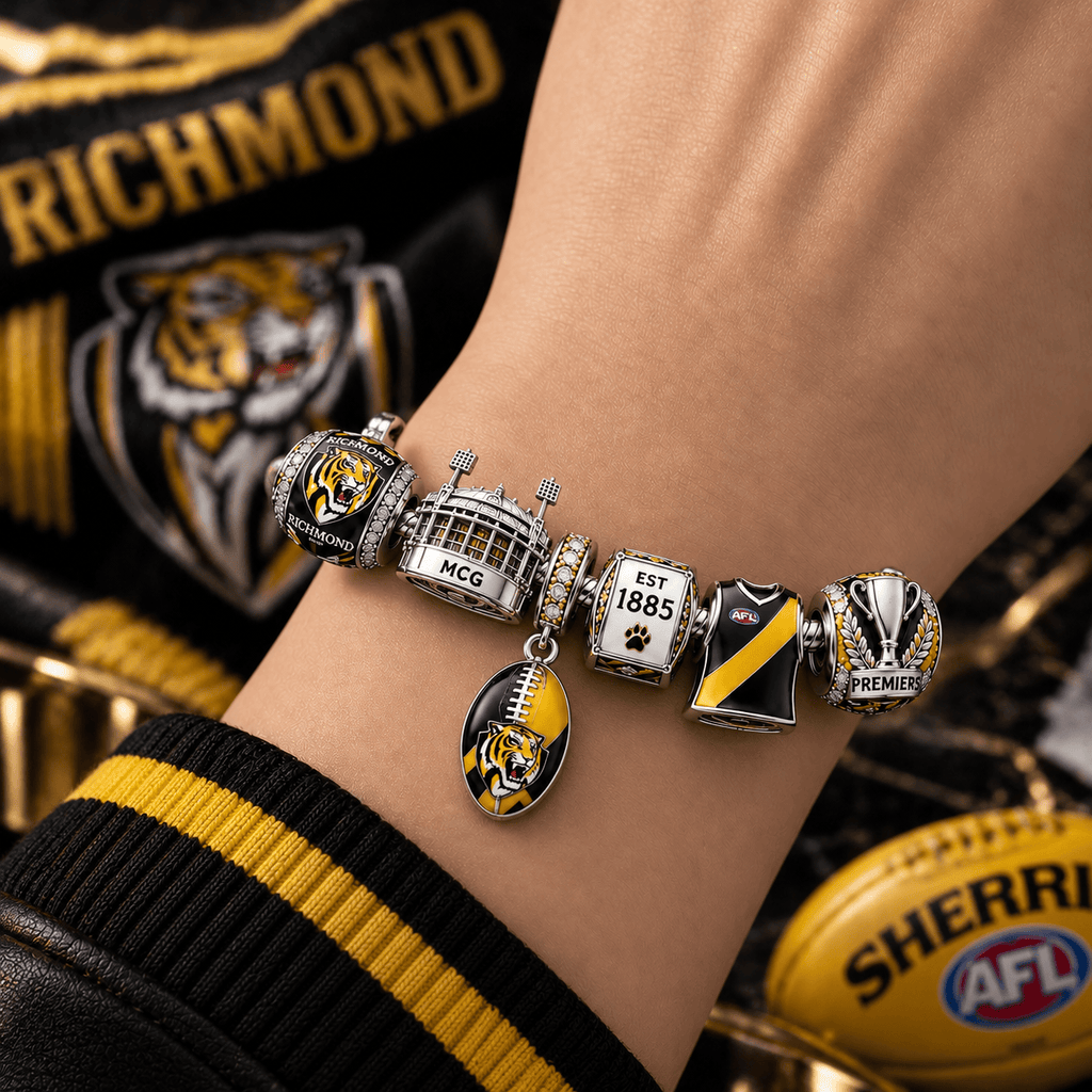 RIC Silver Charm Bracelet Set PTT