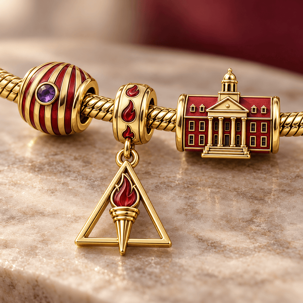 DST Gold Charm Bracelet Set HQH